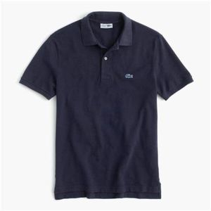 Lacoste for J Crew navy polo adult size 4 / Medium
